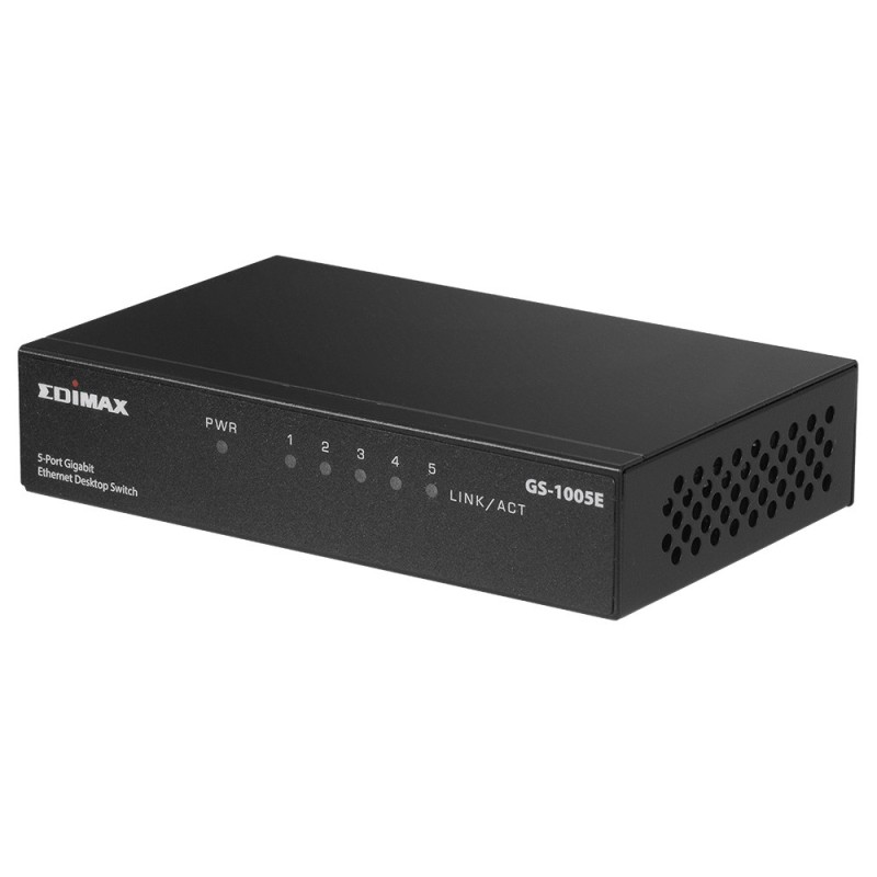 Edimax GS-1005E switch di rete Non gestito Gigabit Ethernet (10 100 1000) Nero