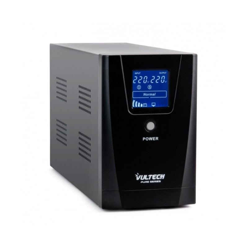 Vultech UPS1000VA-PURE gruppo di continuità (UPS) A linea interattiva 1 kVA 800 W 3 presa(e) AC