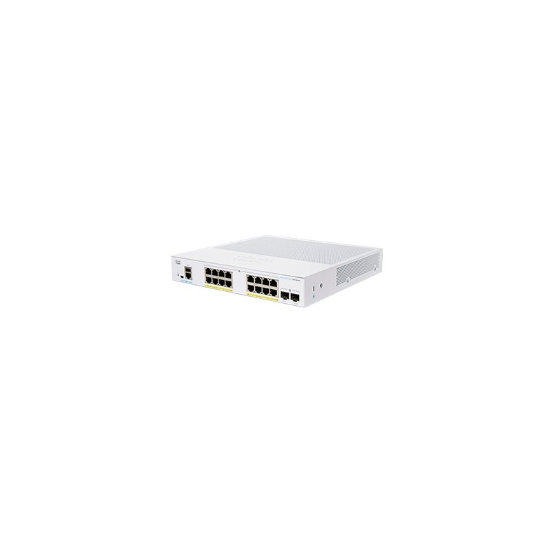 Cisco CBS350-16P-E-2G-EU switch di rete Gestito L2 L3 Gigabit Ethernet (10 100 1000) Argento