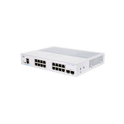 Cisco CBS350-16T-2G-EU switch di rete Gestito L2 L3 Gigabit Ethernet (10 100 1000) Argento