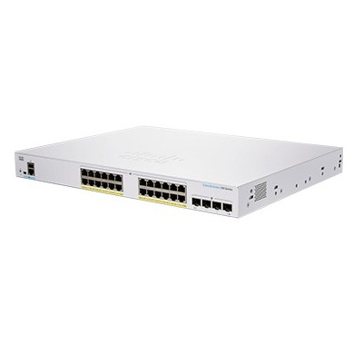 Cisco CBS350-24FP-4G-EU switch di rete Gestito L2 L3 Gigabit Ethernet (10 100 1000) Argento