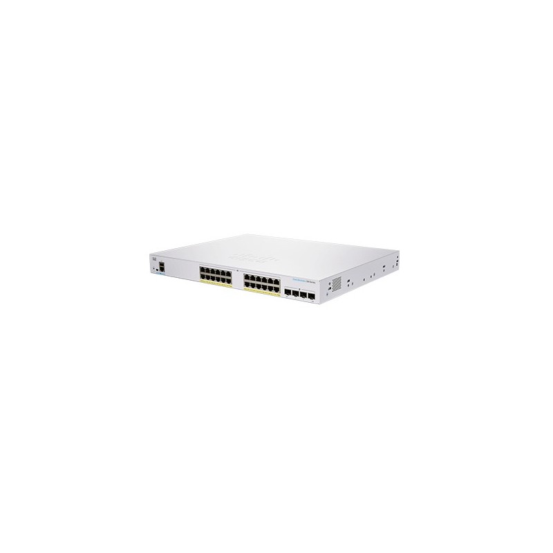 Cisco CBS350-24FP-4G-EU switch di rete Gestito L2 L3 Gigabit Ethernet (10 100 1000) Argento