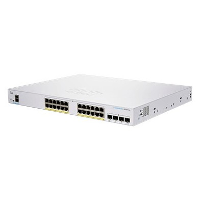 Cisco CBS350-24P-4G-EU switch di rete Gestito L2 L3 Gigabit Ethernet (10 100 1000) Argento