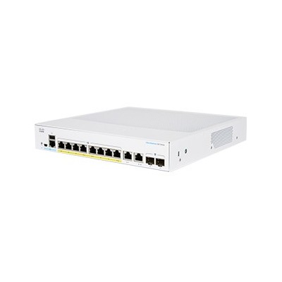 Cisco CBS350-8FP-2G-EU switch di rete Gestito L2 L3 Gigabit Ethernet (10 100 1000) Argento