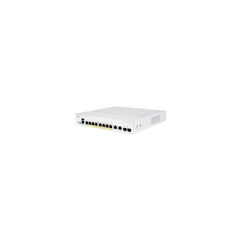 Cisco CBS350-8FP-2G-EU switch di rete Gestito L2 L3 Gigabit Ethernet (10 100 1000) Argento