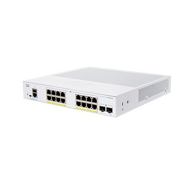 Cisco CBS350-16FP-2G-EU switch di rete Gestito L2 L3 Gigabit Ethernet (10 100 1000) Argento