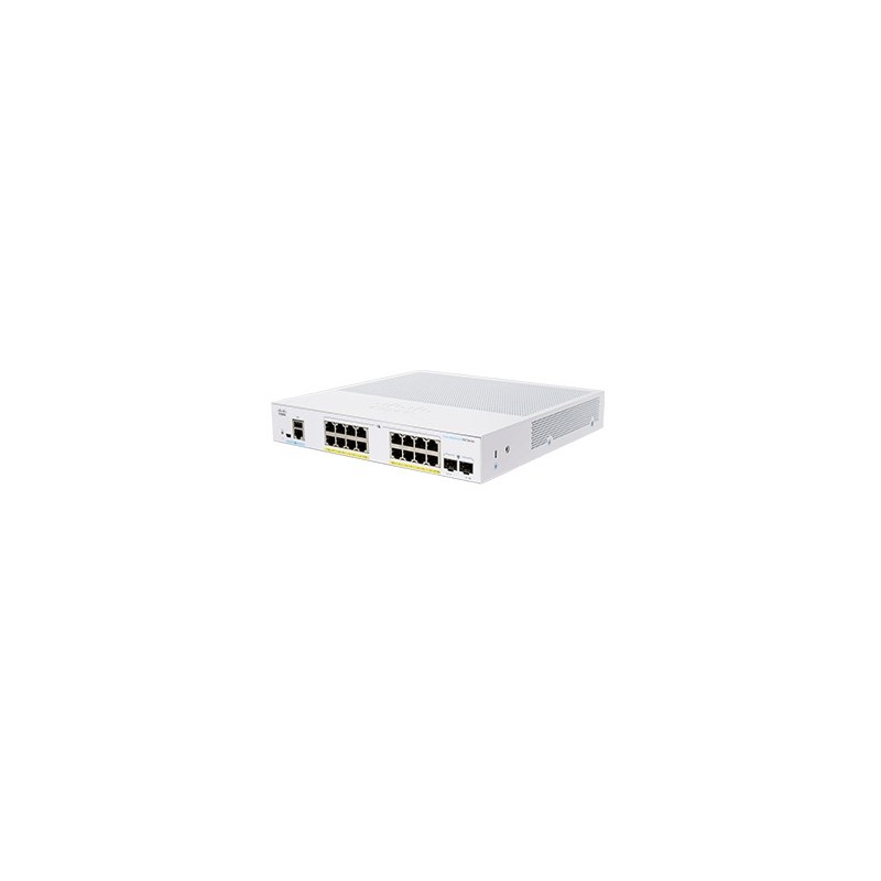 Cisco CBS350-16FP-2G-EU switch di rete Gestito L2 L3 Gigabit Ethernet (10 100 1000) Argento