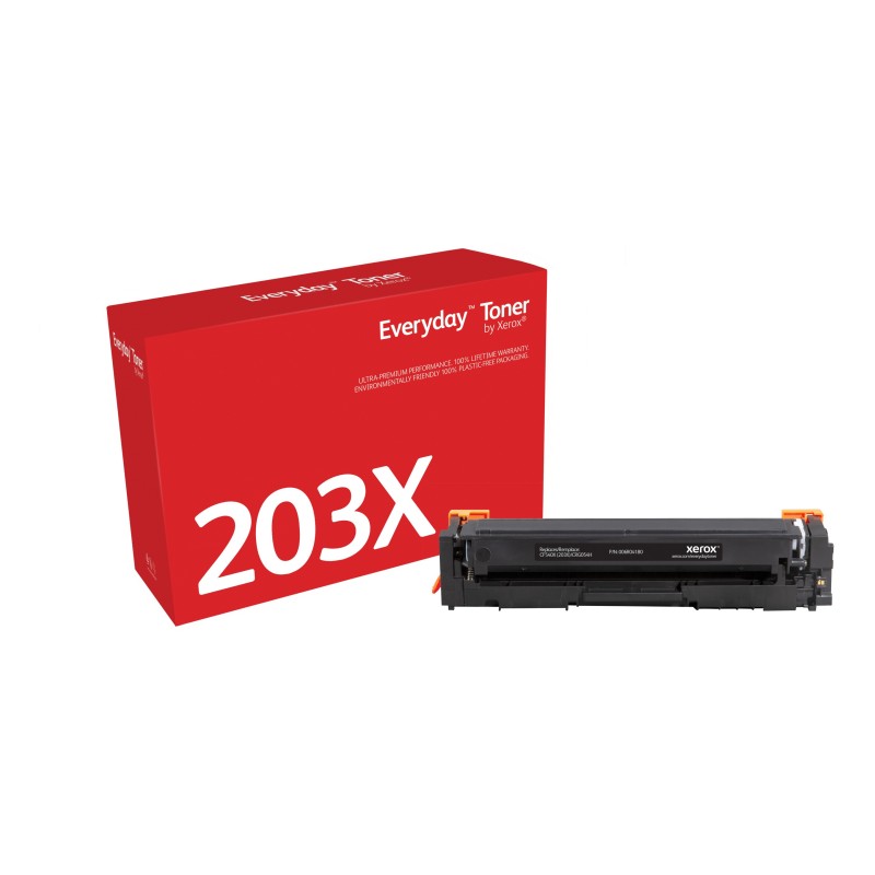 Everyday Toner ™ di Xerox Nero compatibile con HP 202X (CF540X CRG-054HBK), High capacity