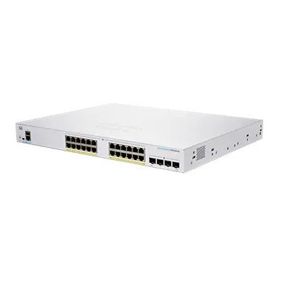 Cisco CBS250-24FP-4G-EU switch di rete Gestito L2 L3 Gigabit Ethernet (10 100 1000) Argento