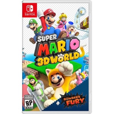 Nintendo Super Mario 3D World + Bowser’s Fury Standard+Componente aggiuntivo Inglese, ITA Nintendo Switch
