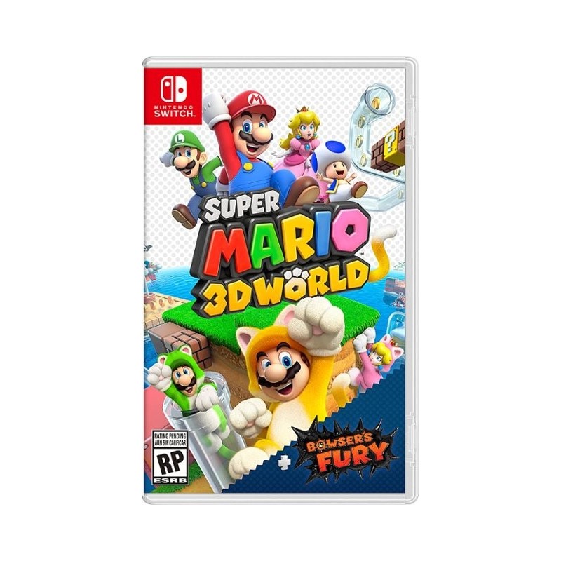 Nintendo Super Mario 3D World + Bowser’s Fury Standard+Componente aggiuntivo Inglese, ITA Nintendo Switch