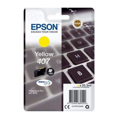 Epson WF-4745 cartuccia d'inchiostro 1 pz Originale Resa elevata (XL) Giallo