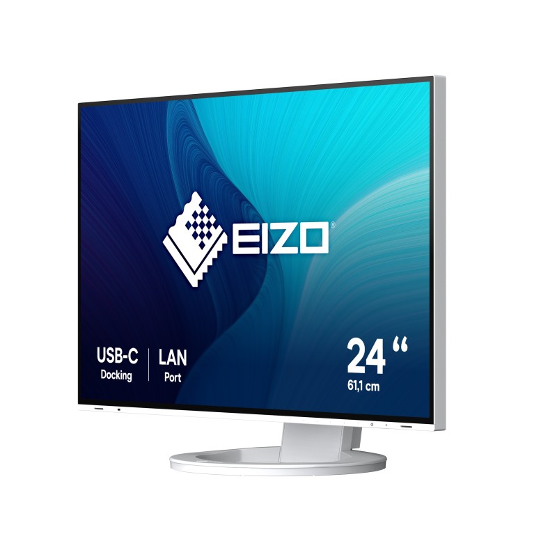 EIZO FlexScan EV2495-WT LED display 61,2 cm (24.1") 1920 x 1200 Pixel WUXGA Bianco