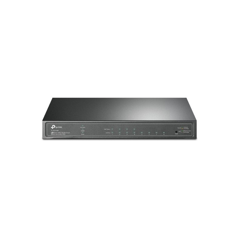 TP-Link JetStream TL-SG2008P switch di rete Gestito L2 L2+ Gigabit Ethernet (10 100 1000) Supporto Power over Ethernet (PoE)