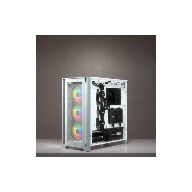 Corsair iCUE 4000X RGB Midi Tower Bianco