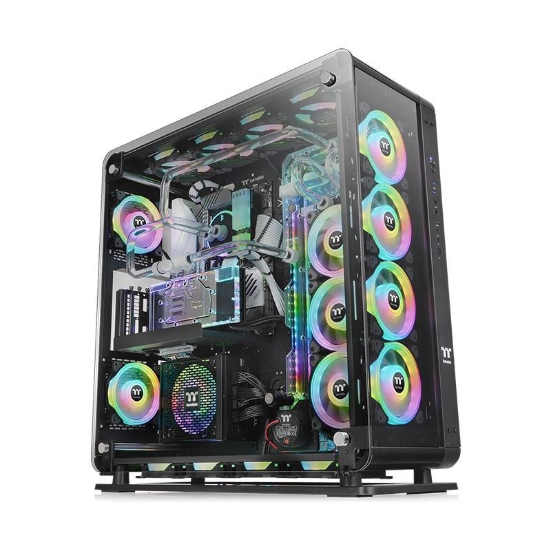 Thermaltake Core P8 TG Full Tower Nero