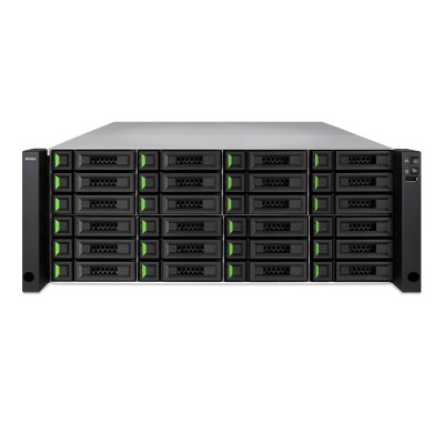 QSAN XCubeNAS XN8024D NAS Armadio (4U) Collegamento ethernet LAN Nero, Metallico D-1527