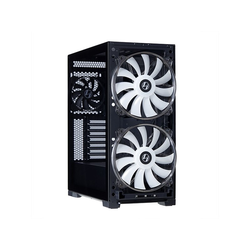 Lian Li Lancool-215 Midi Tower Nero, Trasparente