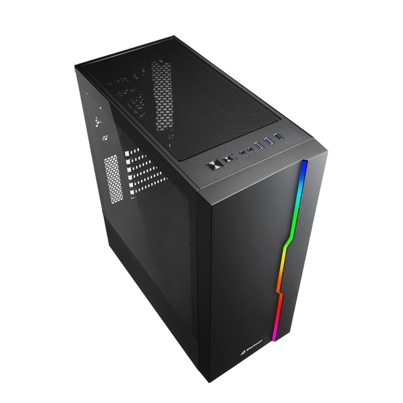 Sharkoon RGB Slider Midi Tower Nero