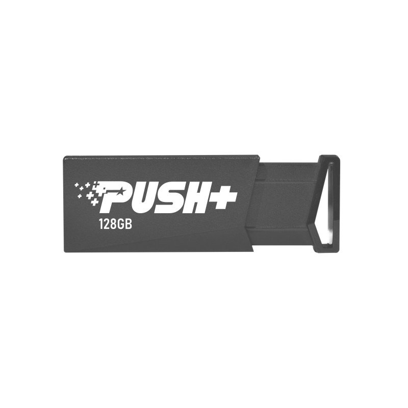 Patriot Memory Push+ unità flash USB 128 GB USB tipo A 3.2 Gen 1 (3.1 Gen 1) Nero