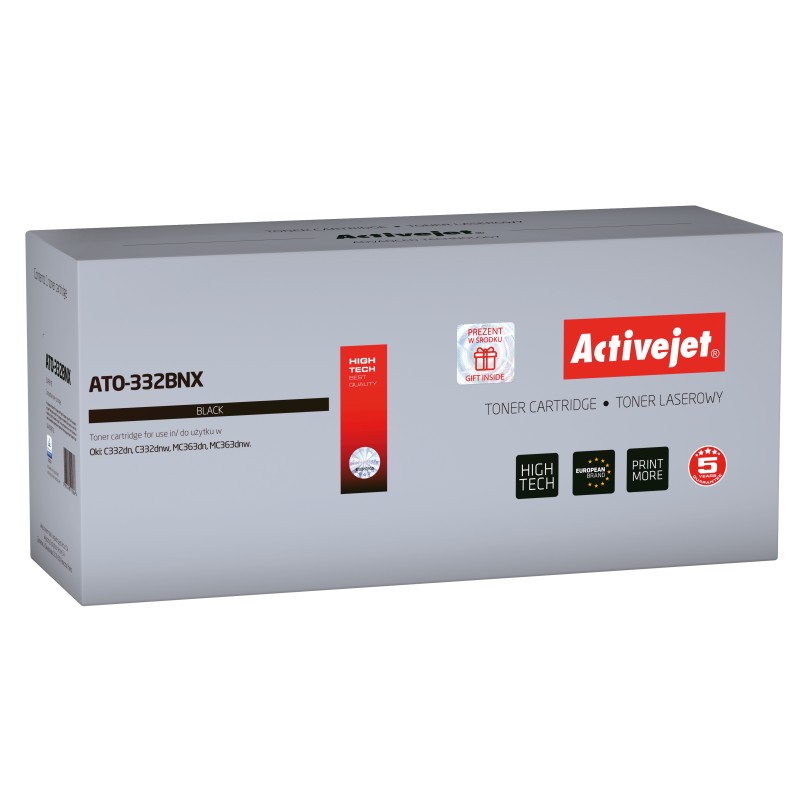 Activejet ATO-332BNX cartuccia toner 1 pz Compatibile Nero