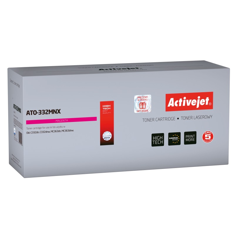 Activejet ATO-332MNX cartuccia toner 1 pz Compatibile Magenta