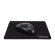 V7 MP02BLK tappetino per mouse Nero