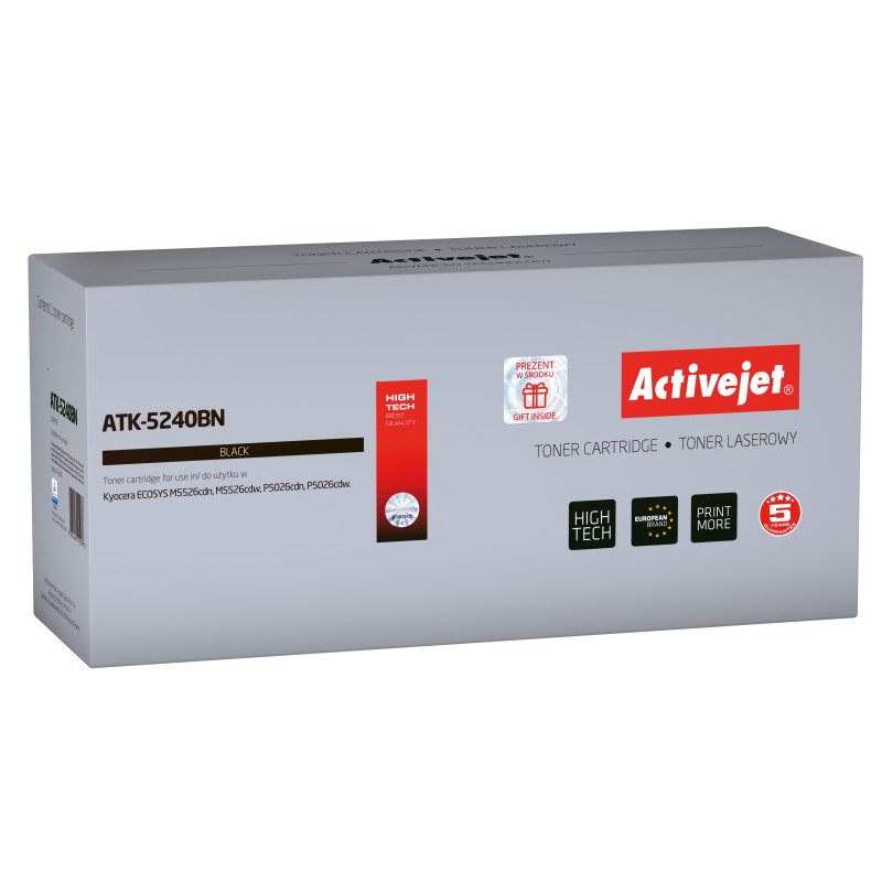 Activejet ATK-5240BN cartuccia toner 1 pz Compatibile Nero