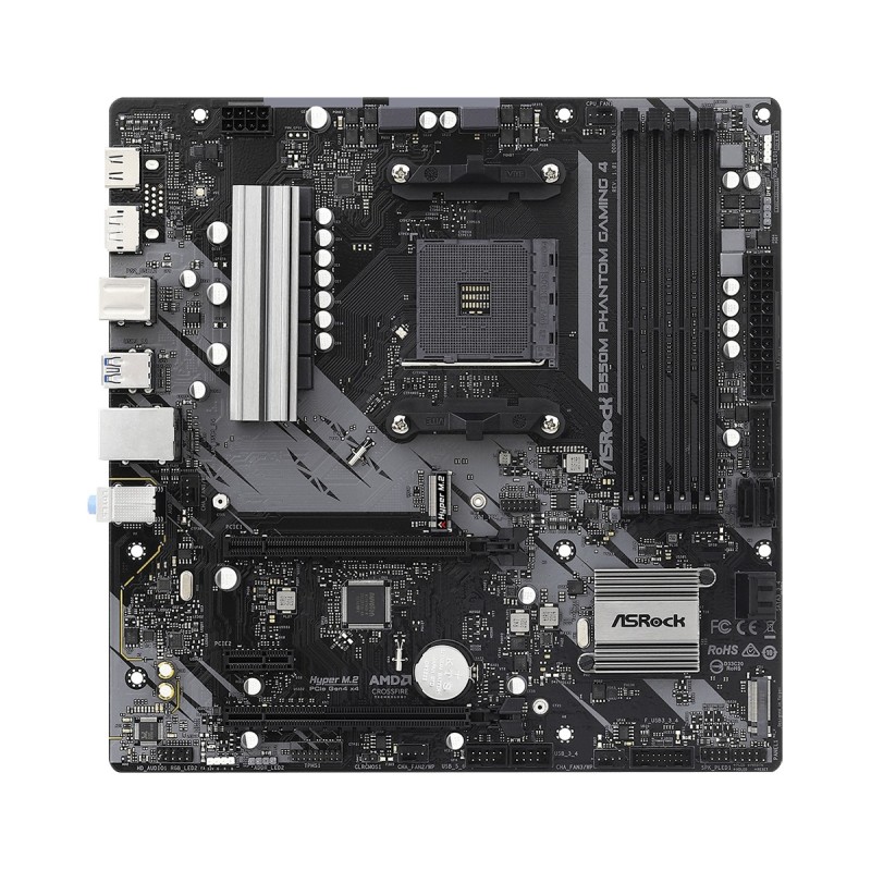 Asrock B550M Phantom Gaming 4 AMD B550 Socket AM4 micro ATX