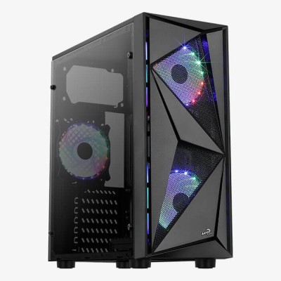 Aerocool Glider Cosmo-A-BK-v2 Midi Tower Nero