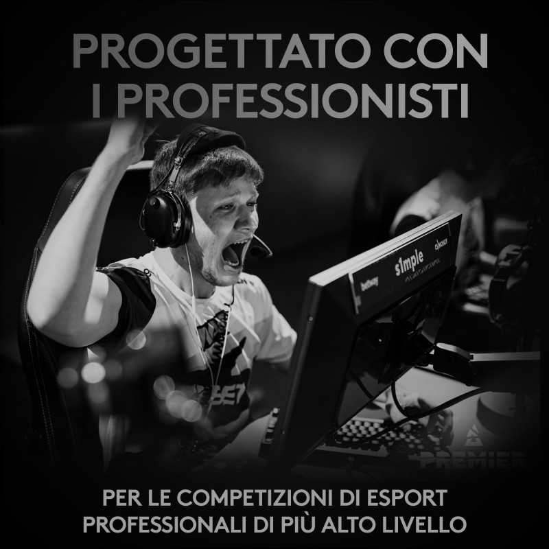 Logitech G PRO X SUPERLIGHT Mouse Gaming Wireless, Leggero 63 g, Sensore HERO 25K, 25.600 DPI, 5 Tasti Programmabili, Lunga