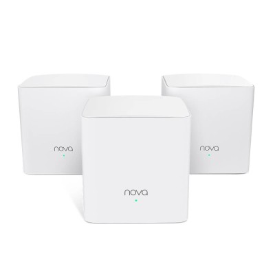 Tenda NOVA MW5G(3-PACK) sistema Wi-Fi Mesh Dual-band (2.4 GHz 5 GHz) Wi-Fi 5 (802.11ac) Bianco 2 Interno