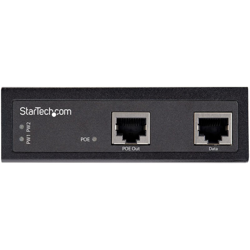 StarTech.com PoE Injector Gigabit Industriale - Alta velocità alta potenza 90W - 802.3bt PoE++ 48V-56VDC - Iniettore PoE++