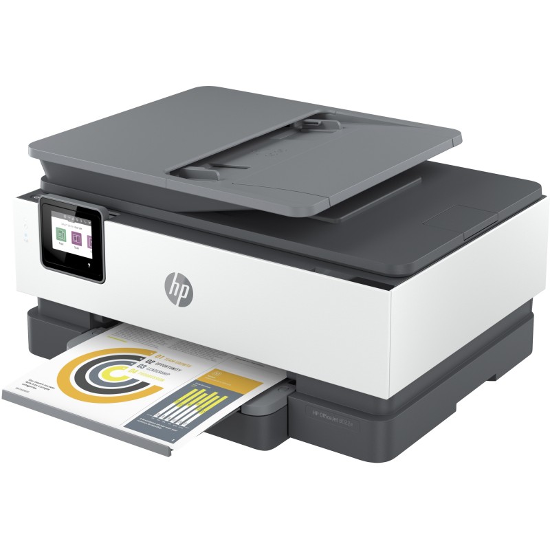 HP OfficeJet Pro Stampante multifunzione HP 8022e, Colore, Stampante per Casa, Stampa, copia, scansione, fax, HP+ idoneo per HP