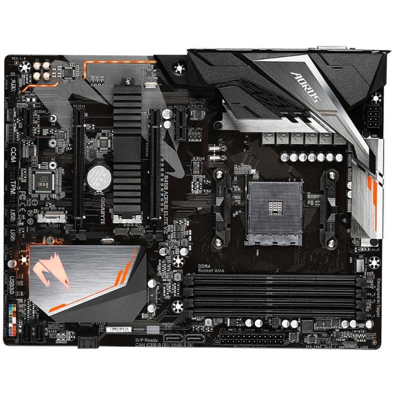 Gigabyte B450 AORUS Elite V2 AMD B450 Socket AM4 ATX