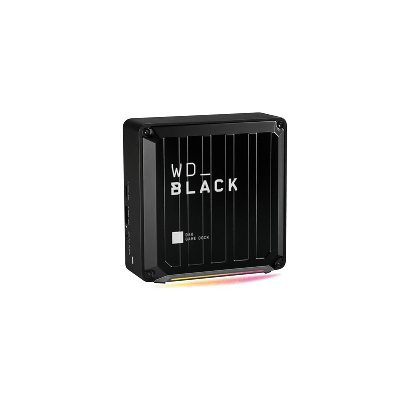 Western Digital D50 Box esterno SSD Nero