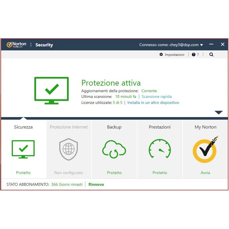 NortonLifeLock Norton 360 Deluxe 2021 | Antivirus per 3 dispositivi | Licenza di 1 anno | Secure VPN e Password Manager | PC,