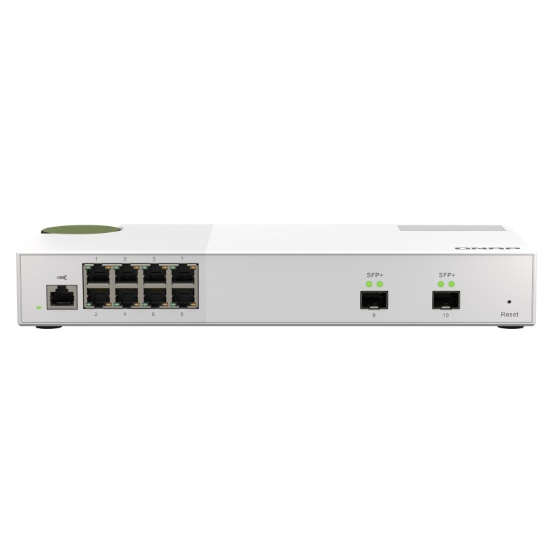 QNAP QSW-M2108-2S switch di rete Gestito L2 2.5G Ethernet (100 1000 2500) Grigio
