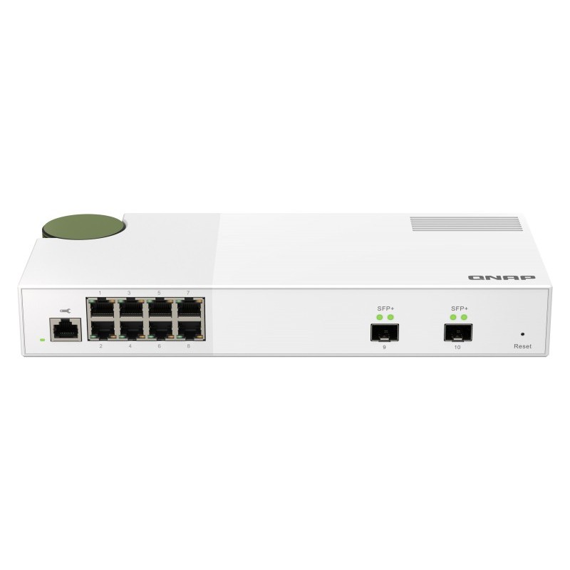 QNAP QSW-M2108-2S switch di rete Gestito L2 2.5G Ethernet (100 1000 2500) Grigio