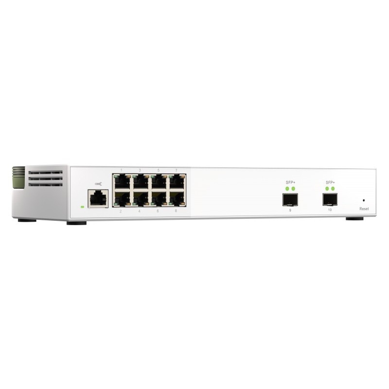 QNAP QSW-M2108-2S switch di rete Gestito L2 2.5G Ethernet (100 1000 2500) Grigio