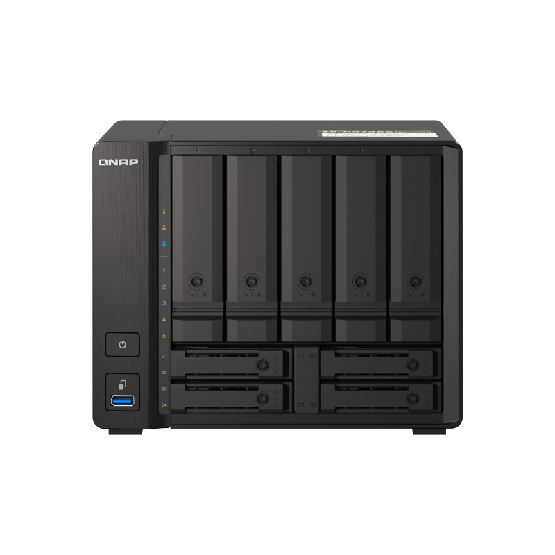 QNAP TS-H973AX NAS Tower Collegamento ethernet LAN Nero V1500B