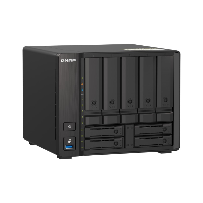 QNAP TS-H973AX NAS Tower Collegamento ethernet LAN Nero V1500B