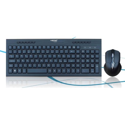 Tecno TC-740W tastiera Mouse incluso USB QWERTY Italiano Nero