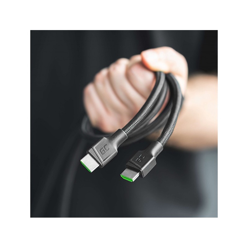 Green Cell HDGC03 cavo HDMI 5 m HDMI tipo A (Standard) Nero