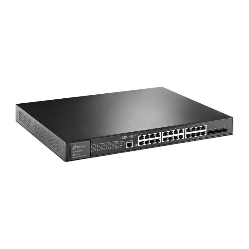 TP-Link JetStream TL-SG3428XMP switch di rete Gestito L2+ Gigabit Ethernet (10 100 1000) Supporto Power over Ethernet (PoE) 1U