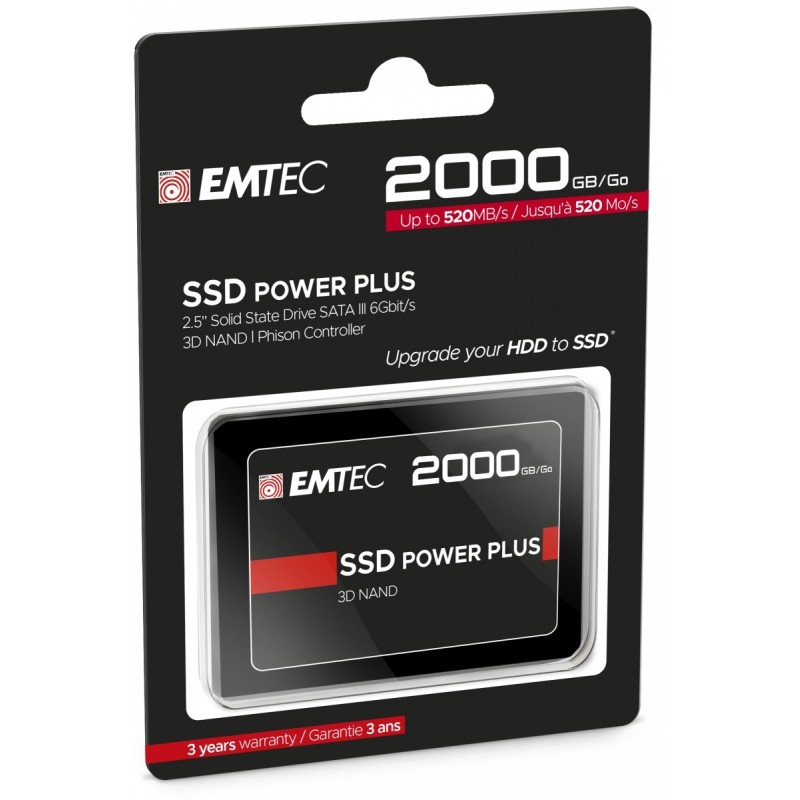 Emtec X150 2.5" 2 TB Serial ATA III 3D NAND