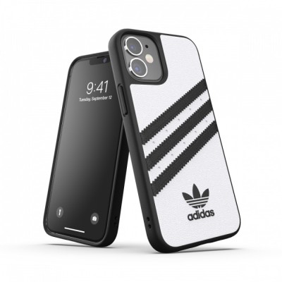 Adidas 3-Stripes custodia per cellulare 13,7 cm (5.4") Cover Nero, Bianco