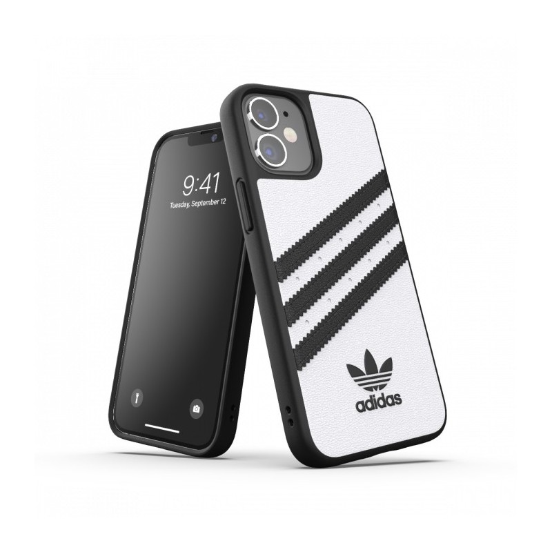 Adidas 3-Stripes custodia per cellulare 13,7 cm (5.4") Cover Nero, Bianco