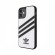 Adidas 3-Stripes custodia per cellulare 13,7 cm (5.4") Cover Nero, Bianco