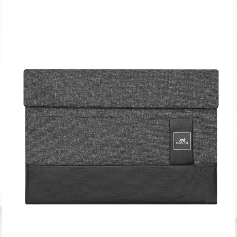 Rivacase 8802 borsa per laptop 33,8 cm (13.3") Custodia a tasca Nero, Grigio